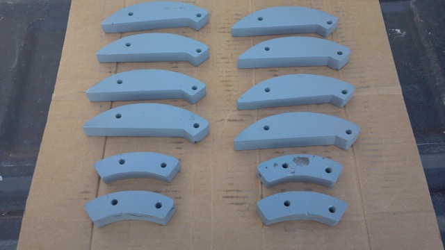 Chain Guide Profiles (Upper, Middle & Lower)